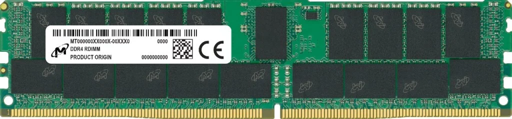 Micron DDR4 DIMM 64GB MTA36ASF8G72PZ-3G2B2, 1 x 64 GB, 3200