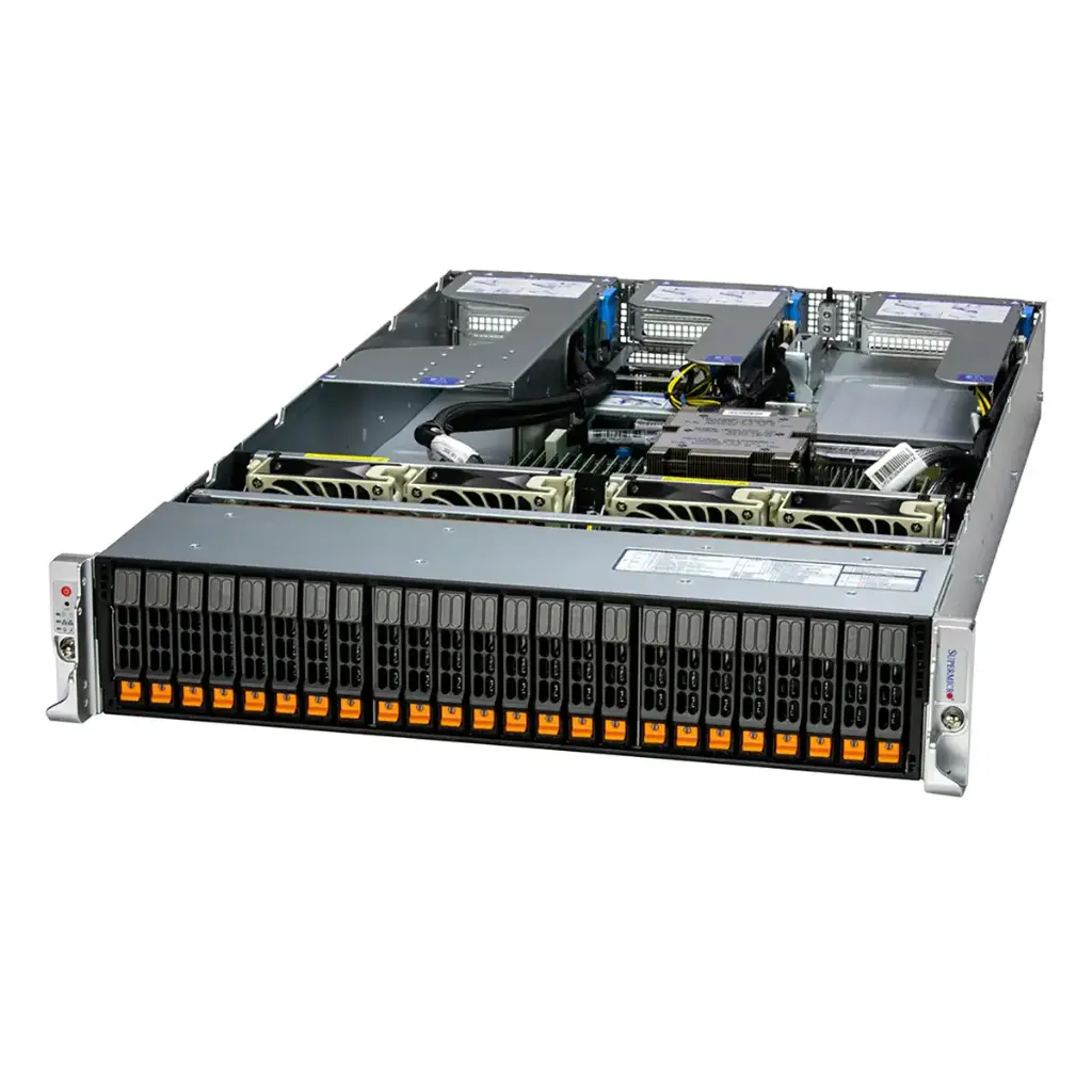 A+ Server AS -2115HS-TNR-02-G2 Gold Series version with pre-configured components