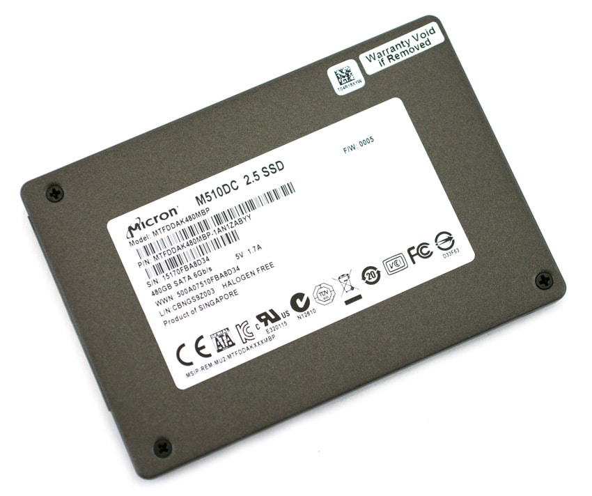 MICRON M510DC SATA SSD 960GB 2,5" 7mm MTFDDAK960MB
