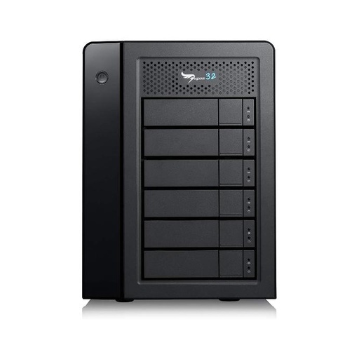 [F40P2R600000016] Promise Pegasus32 R6 BOX HDD:SATA3 5inch*12TB*6 with Thunderbolt3 cable 0 7M
