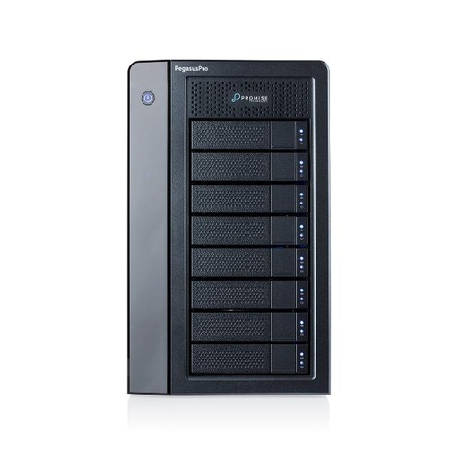 [F40PPR8000M0001] Promise PegasusPro R8 Color BOX 16GB*2 HDD SATA3.5inch 8TB*8 with CPUi5 and 1M Thunderbolt cable