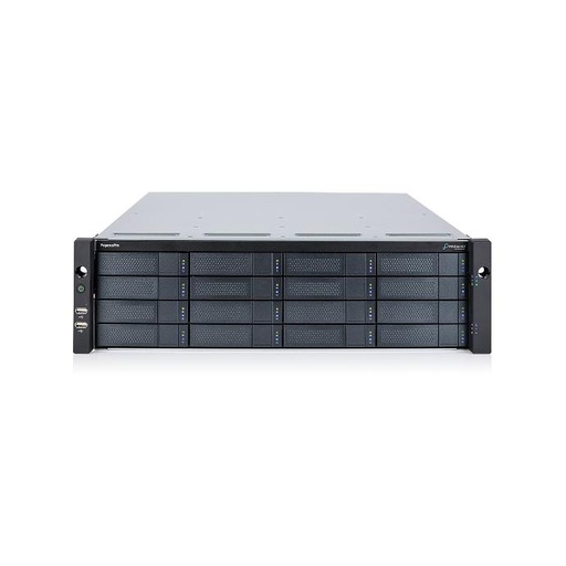 [F40PR1600000127] Promise PegasusPro R16 16GB*4 HDD SATA3.5inch 12TB*16 CPU i7 and 2M Thunderbolt3 cable.with dual PSU