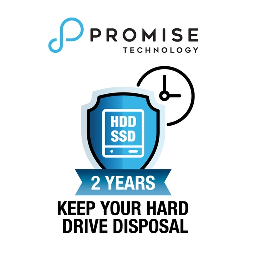 [F40VR3600000007] Promise  2-Year Keep Your Hard Drive Disposal Option (per chassis) Vess R3600/J3000