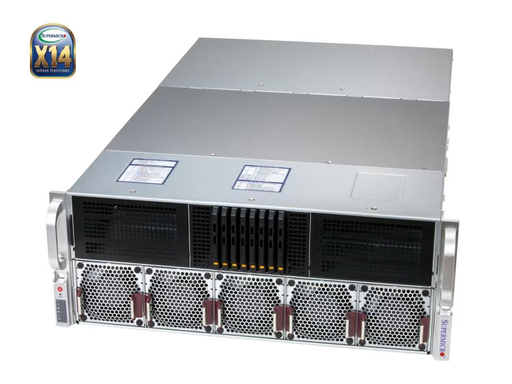 [SYS-422GA-NRT-01-G2] GPU SuperServer SYS-422GA-NRT-01-G2 4 x NVIDIA® RTX PRO 6000 96GB GDDR7 Blackwell Server Edition Gold Series