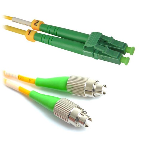[4TEX-LC/APC-FC/APC-SM-3] 4TEX LC/APC to FC/APC Single mode patch cable